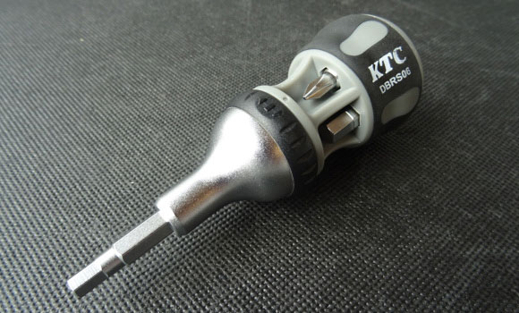 ★KTC ラチェットスタッビドライバーDBRS06 携帯工具マルチツール