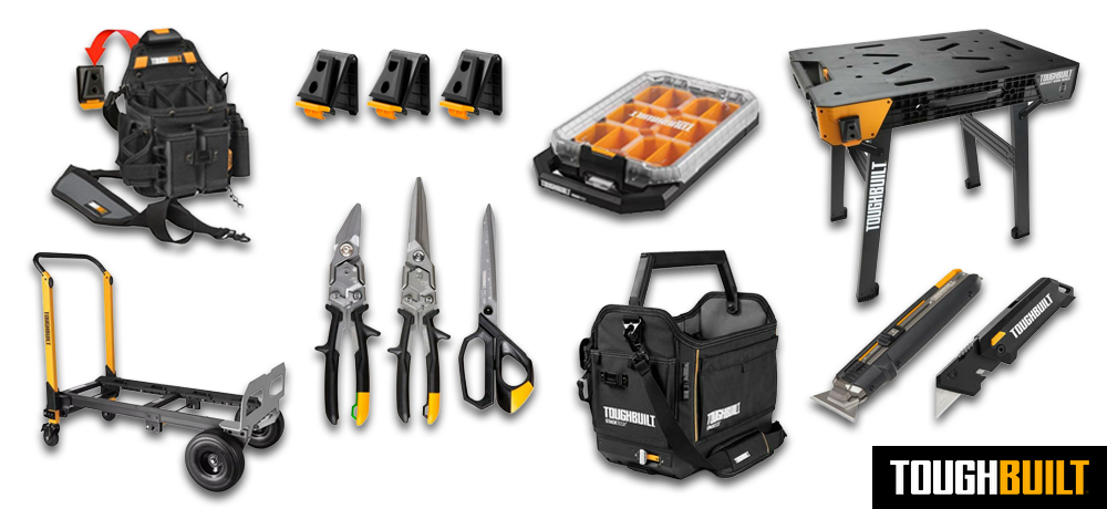 お待たせしました！TOUGHBUILTのツール類が再入荷！