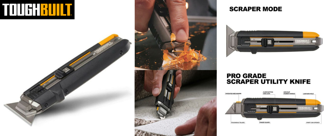 TOUGHBUILTの人気2in1ナイフが再入荷しました!