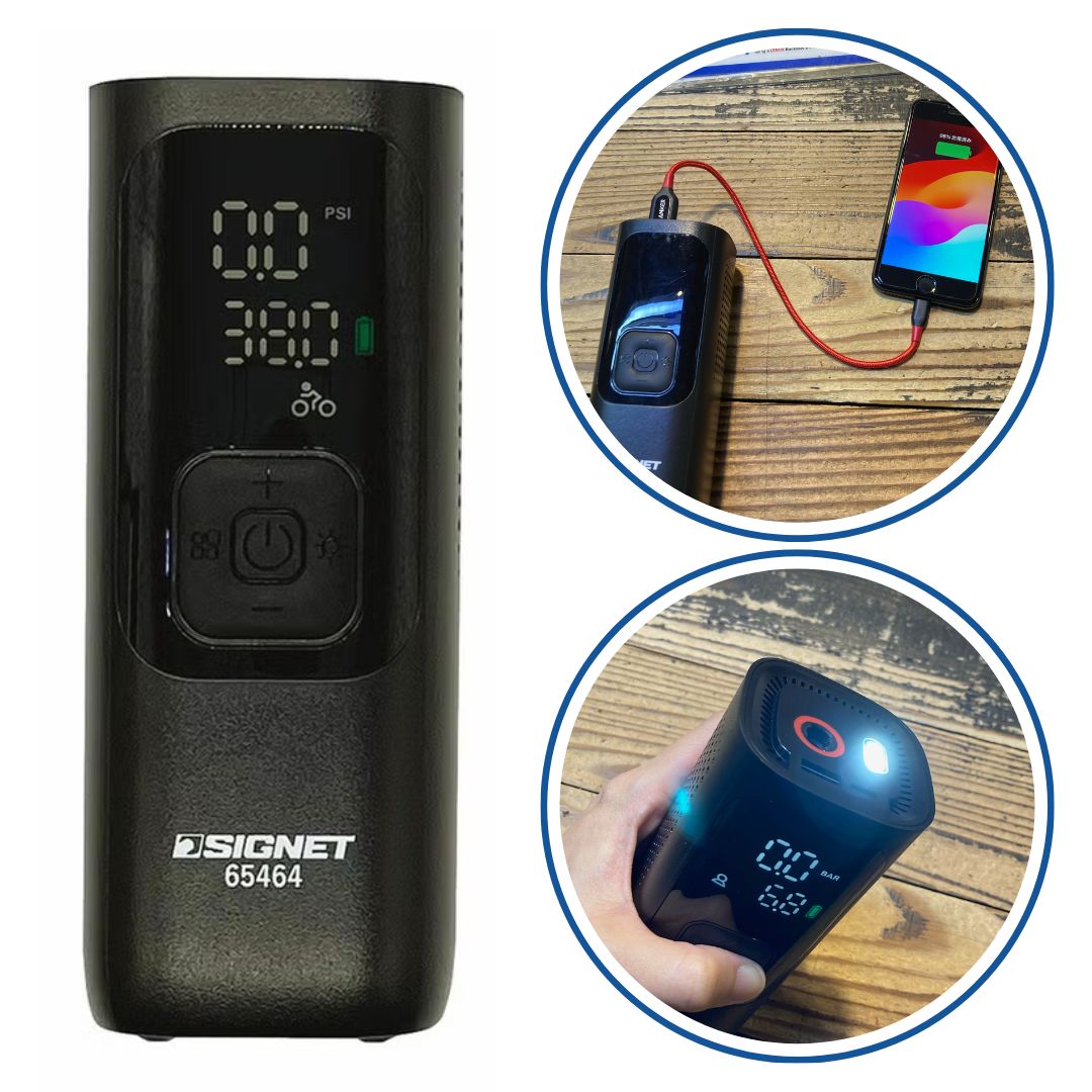 ②SIGNET 電動空気入れ エアーポンプ【25％OFF】