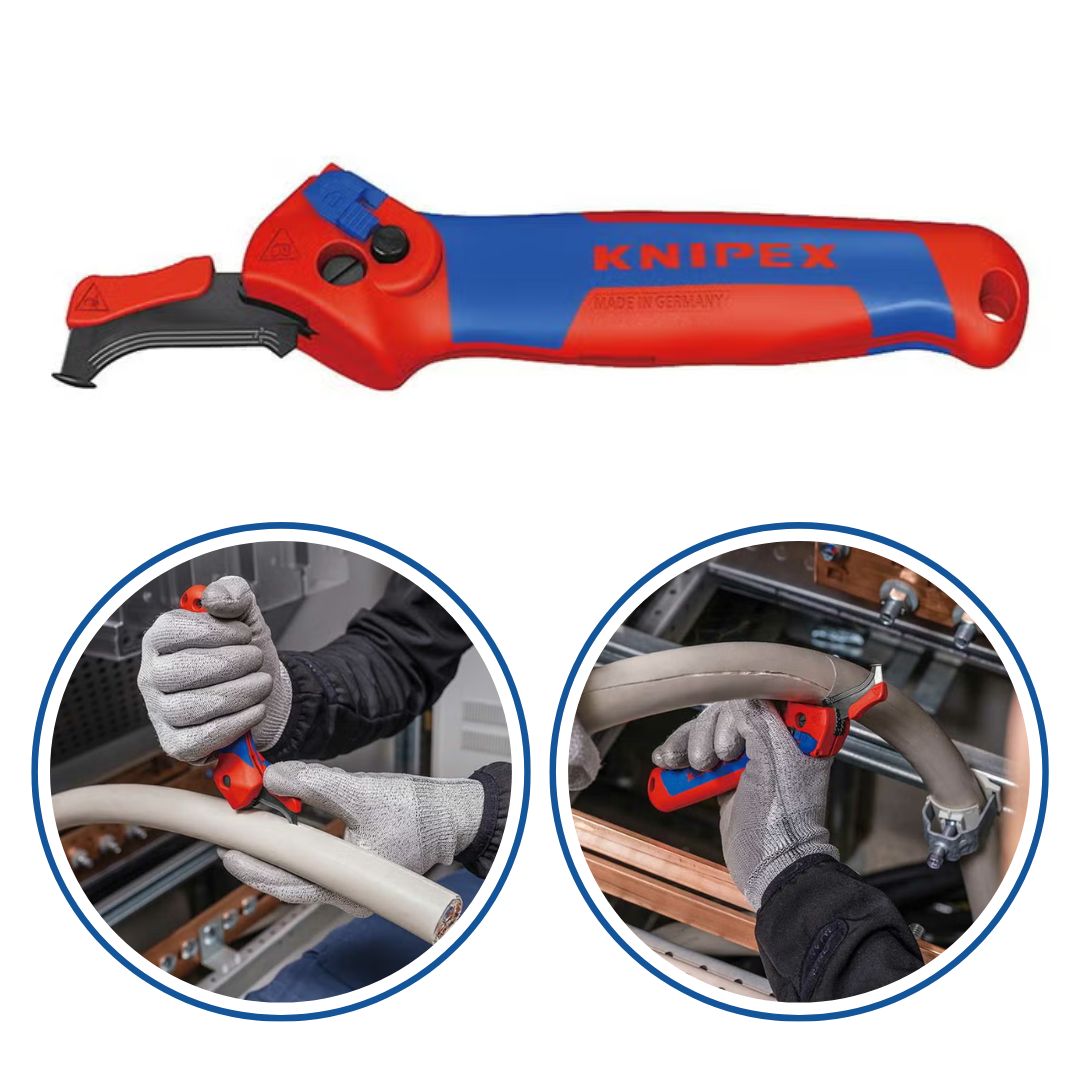 KNIPEX ケーブルナイフ 1650-145SB