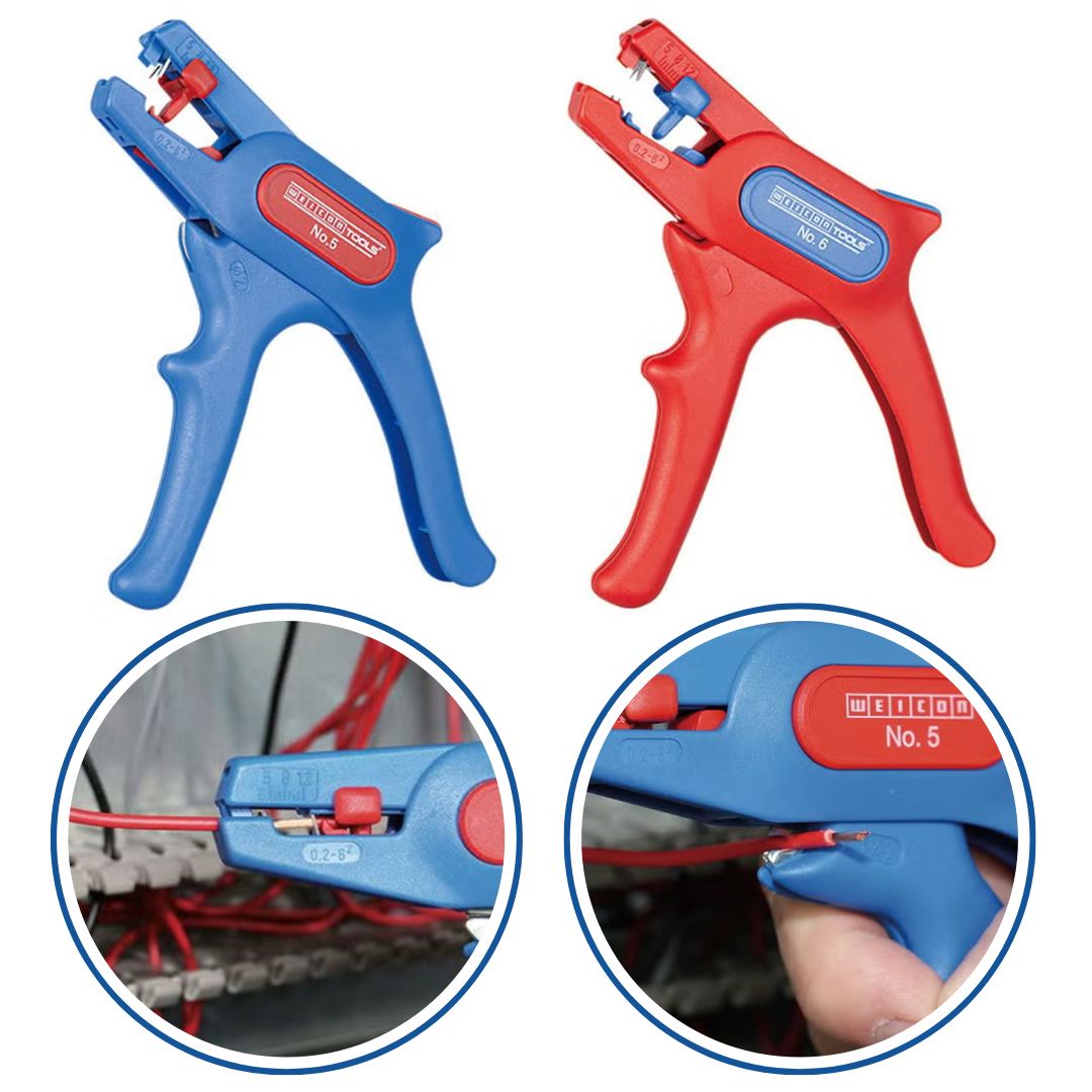 WEICON 0.2-6.0mm2 ワイヤーストリッパー（通常／1000V絶縁）