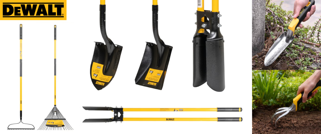 DEWALT タフなスコップ・ショベル、はじめました♪