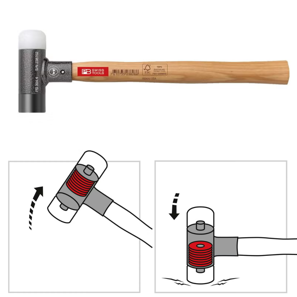PB SWISS TOOLS 無反動コンビネーションハンマー 304