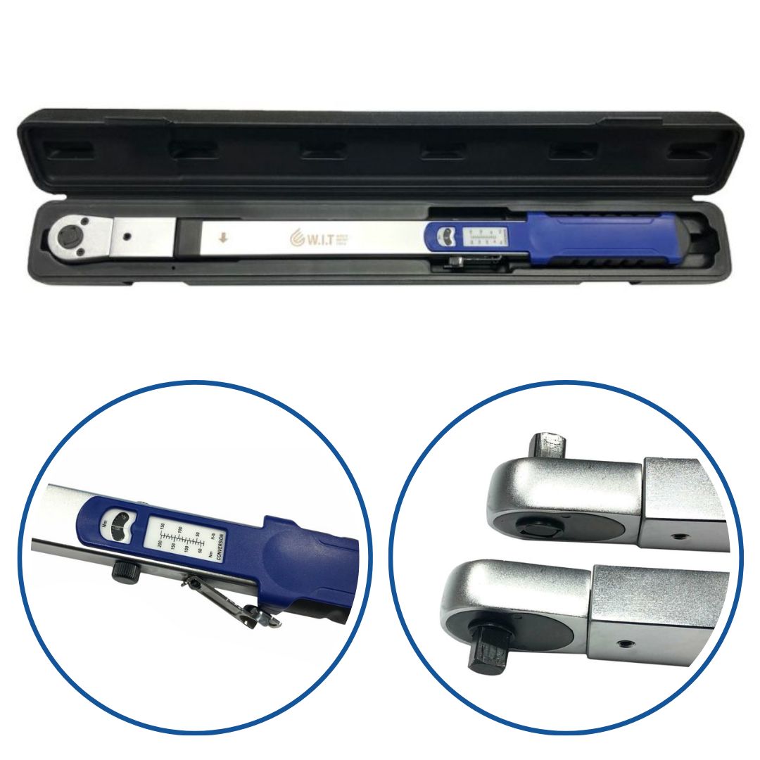 WIT プッシュスルースプリットビームトルクレンチ 40～200Nm【43％OFF】